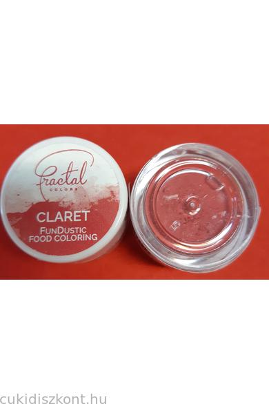 Ételfesték porfesték FRACTAL Bordó 10 ml 2 gr