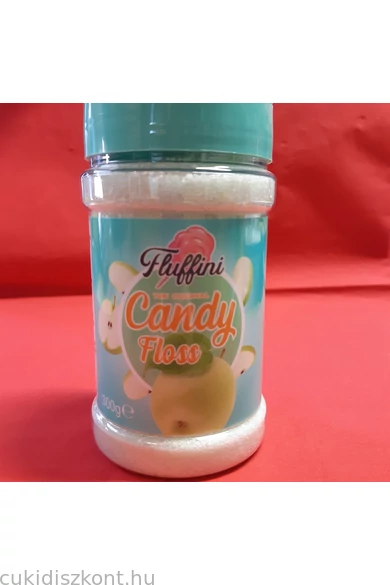 Vattacukor alapanyag  FLUFFINI 300 gr ZÖLDALMA